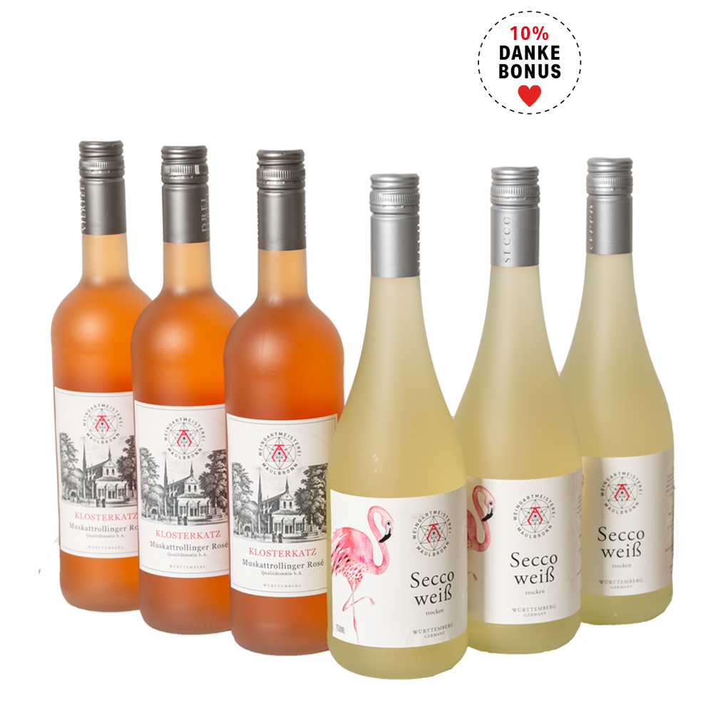Weinpaket 4  Secco & Muskat - 